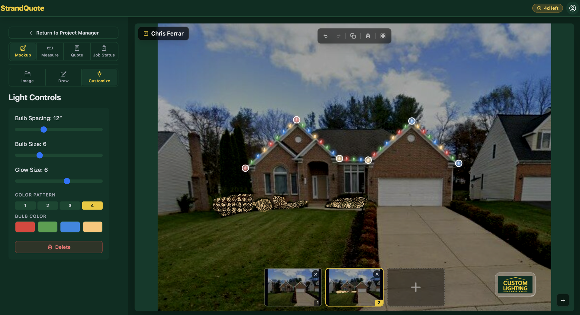 AI light designer